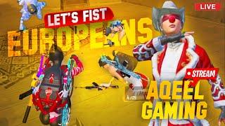 Europe Hard Lobby lets Take the trophy   AQEEL GAMING  PUBG MOBILE