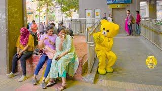 AMEERPET TEDDY 5 Vinod Teddy Funny Video ll Teddy Ultimate Prank Video  Teddy Prank On Public Place