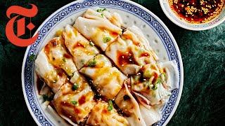 The Mesmerizing Way Steam Rice Rolls Are Made  NYT Cooking