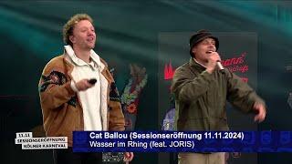 Cat Ballou - Wasser im Rhing feat. JORIS Sessionseröffnung 11.11.2024