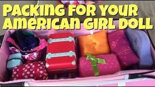 Packing for American Girl Doll Graces Trip to Palm Springs