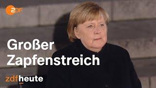 Ende einer Ära - Großer Zapfenstreich für Angela Merkel  ZDF-Spezial