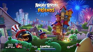 Angry Birds Friends. Liberty Launch 7. 3 stars. Passage from Sergey Fetisov