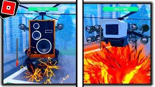ALL NEW UPDATE with CAMERA + SPEAKER HELICOPTERS and MORE in ST BLOCKADE REBOOT - Roblox