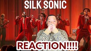 Silk Sonic - Smokin Out The Window LIVE American Music Awards 2021 REACTION