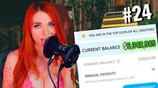 Amouranth tells us how much she made on OF  The Yard