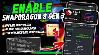 Max 90 - 120 FPS  Enable Snapdragon 8 Performance  Stable Fps & Performance  No Root