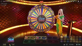 Dream Catcher money wheel   1 & 2 strategy   Big win