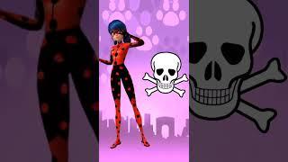 #miraculous characters in dead mode  #shorts #shots #viral #whatsappstatus
