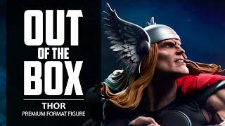 Thor Premium Format Figure Marvel Statue Unboxing  Out of the Box