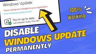 How To Disable Windows 10 Automatic Updates Permanently 2023  Turn Off Windows 10 Updates