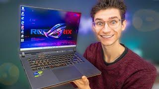 Gaming Laptops Have Gotten CRAZY Good  Asus ROG Strix G16 2023 Unboxing & Gameplay  AD