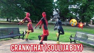 Soulja Boy Tellem - Crank That Dance Video @GhettoSpider  @ghetto.panther1 @ghetto.deadpool