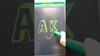 AK Drawing ️ #shorts #ytshorts #drawing #viral #trending