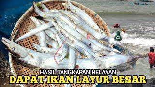 Nelayan Tradisional Pangandaran Ternyata Dapat Ikan Layur Besar Tapi Banyak Sampah Plastik