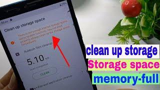 clean up storage space latest solutions 2022  storage space running out problem solve
