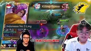 REAKSI UDIL DAN DRIAN KETEMU LINGNYA BAGASDC AUTO GROGI LINGKU  Mobile Legends Bang-Bang