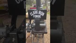 What to expect when you are expecting a Hydraulic Press Machine from Clark Iron Forge.
