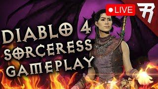 Diablo 4 Beta Gameplay Livestream Sorceress