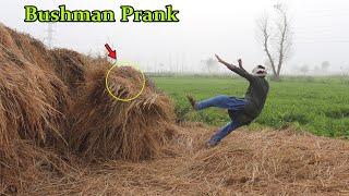 BUSHMAN Prank in Village Prank Video Part 9  Pendo Brand Tv