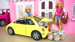 Barbie Neuer Käfer Auto - Disney Prinzessin Überraschungseier