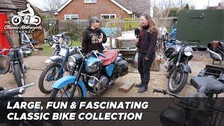 Classic Bike Collector - Julie & Ricks big British bike collection