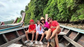 NAIK LONG TAIL BOAT KE RAILAY BEACH THAILAND UNTUNG SEKTI  NGGAK PAKE MABOK⁉️