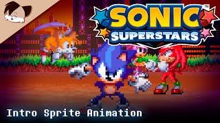 Sonic Superstars - Opening Cutscene Sprite Version