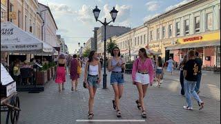 Russia Kazan after Russian Sanctions  Walking in Kazan City Татарстан Казань прогулка ул. Баумана