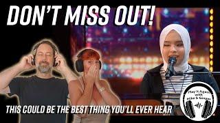 THIS GOLDEN BUZZER HAS US CRYING Mike & Ginger React to PUTRI ARIANI