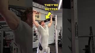 Lat pull downs suck do pull ups instead