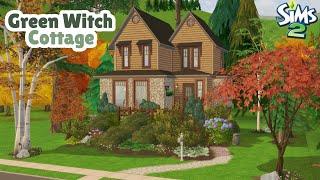 🪄 Good Witch Forest Cottage   Sims 2 Speed Build  Decorate With Me