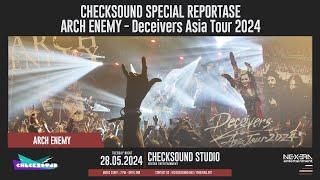 CHECKSOUND SPECIAL REPORTASE ARCH ENEMY DECEIVERS ASIA TOUR LIVE IN JAKARTA 2024  Checksound