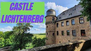 Inside Castle Lichtenberg near Kusel in Germany