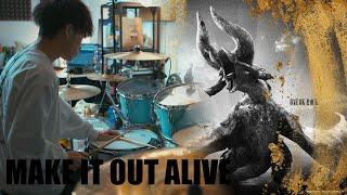 Make It Out Alive  ONE OK ROCK × Monster Hunter Now - Drum Cover  を叩いてみた