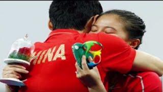 Chinese Diver Proposes To His Fiancé At Olympics