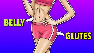 Flat Belly and Firm Glutes Core Workout for an Hourglass Body