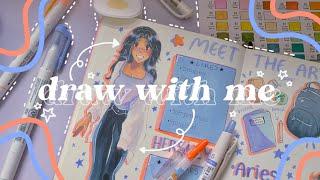 meet the artist + q&a  draw with me