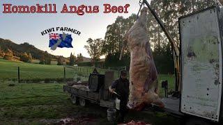 Homekill Angus beef from the farm