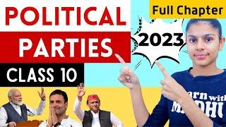 Political Parties  Class 10 Term 2 Board Exams  Social Studies  Civics  Learn with Madhu 