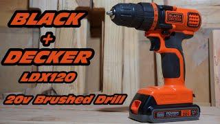 Review Black And Decker ldx120  drill