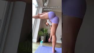 Morning Yoga Stretching Forearm Stand #shorts