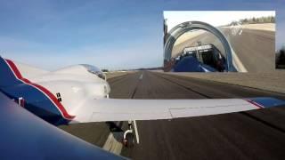 Viperjet MKII  Outside Rear Camera View Start Taxi High Speed Run 14 Jan 2017