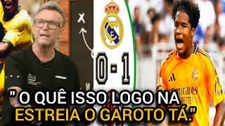 VEJA O DESABAFO DO NETO APÓS A ESTREIA DO ENDRICK NO REAL MADRID 