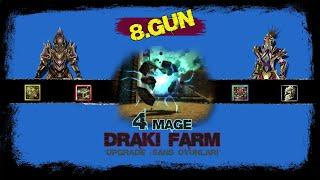 Knight Online  4 Mage ile Draki Farm  Upgrade - Shell Kırdırma...  #8Gün