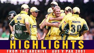 Warne Gilchrist & Ponting Star Against Pakistan in Natwest Final  Classic ODI  Aus v Pak 2001