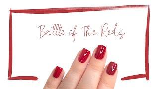 Battle of the Red Nail Polish  25 Sweetpeas