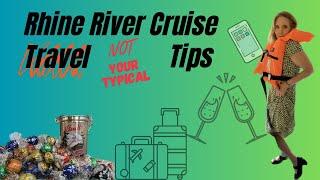 Rhine River Cruise Travel Tips - Not Your Typical Tips for a Viking river cruise