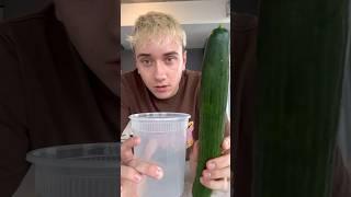 Best way to eat an entire cucumber