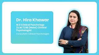 #ourexperts   Dr.  Hira Khawar  Clinical Psychologist at Omar Hospital Johar Town